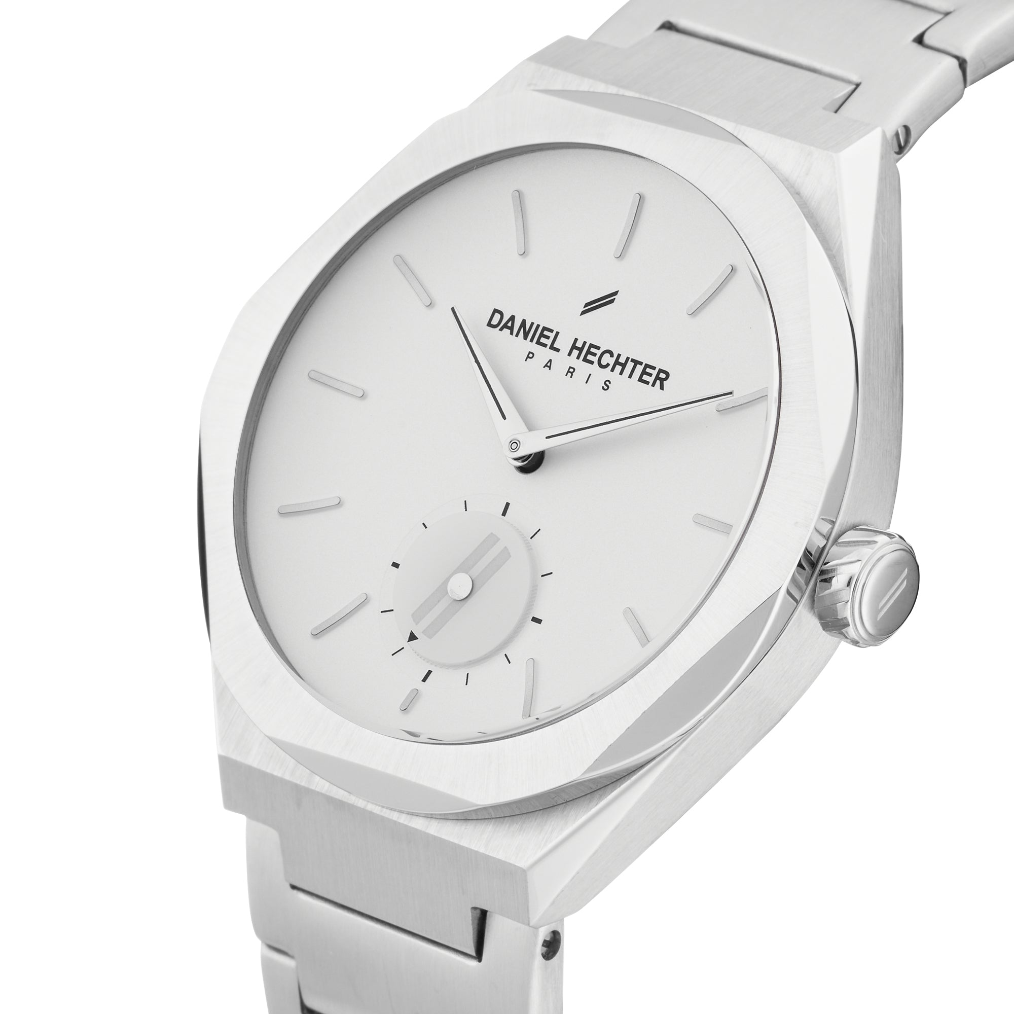 Buy Daniel Hechter Fusion Man Silver White Watch Online
